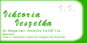 viktoria veszelka business card